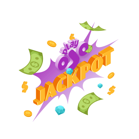 playojo bonus jackpot image with coins and bills